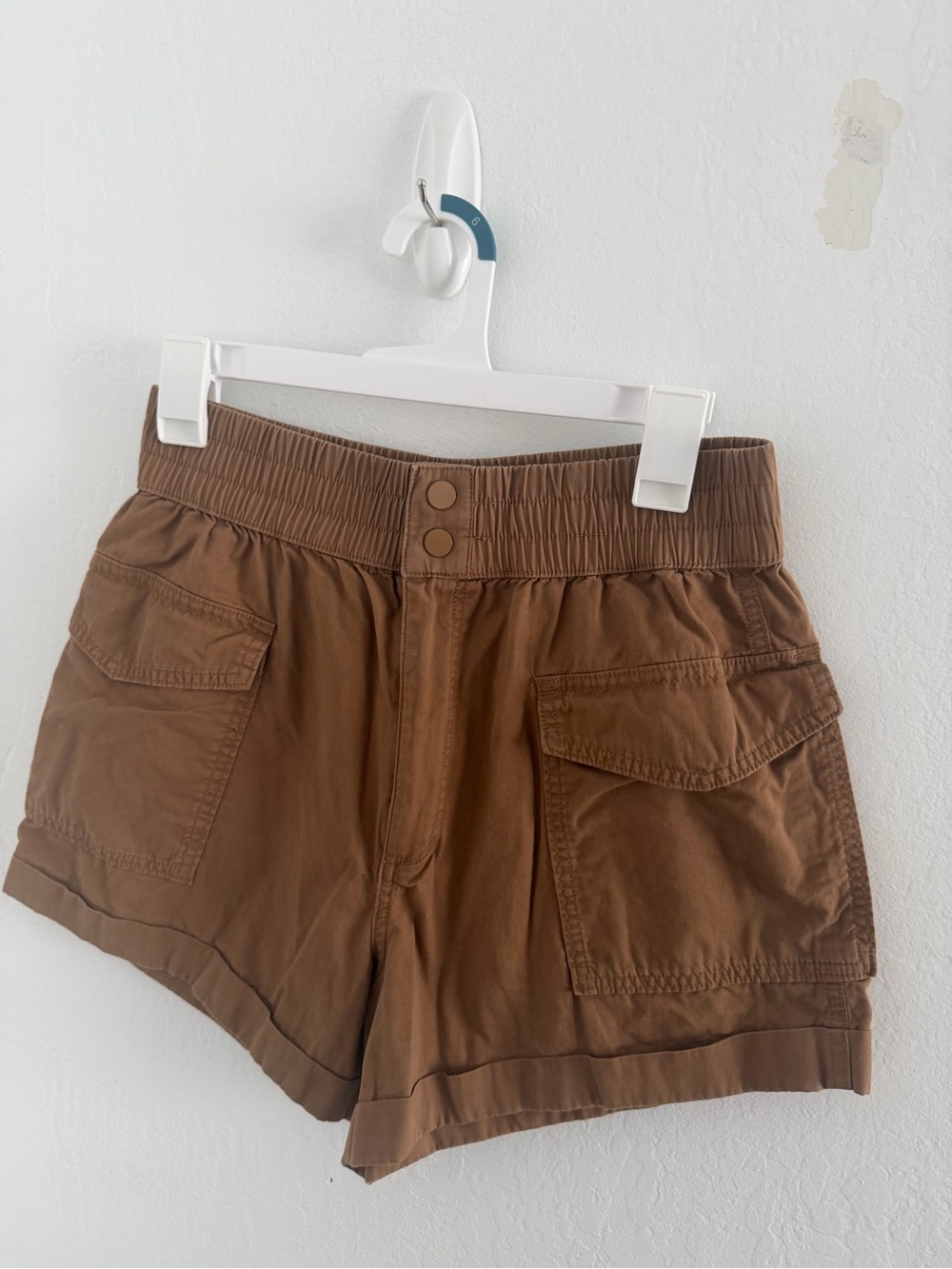 Abercrombie & Fitch Brown Cargo Utility Shorts